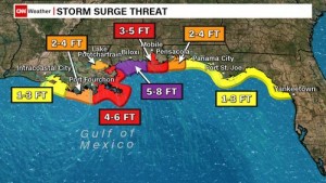 Zeta Strengthens Into A Hurricane As It Barrels Toward The Us With Life Threatening Storm Surge