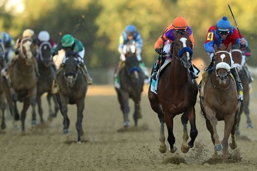 Swiss Skydiver Wins The 145th Preakness Stakes