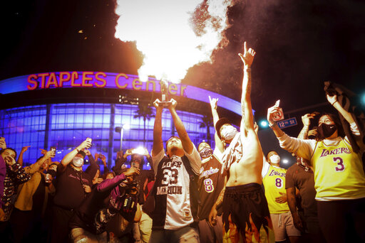 67 Arrests As Fans, Some Rowdy, Cheer Lakers Win In La