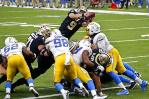 Lutz Lifts Saints Past Hard Luck Chargers, 30 27 In Ot