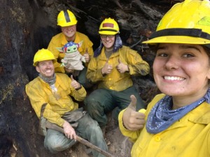 Added Force: Baby Yoda A Boost On Western Wildfire Lines