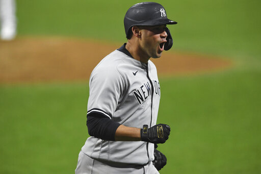 Yanks Rally, Beat Indians 10 9 To Reach Alds Vs Rival Rays