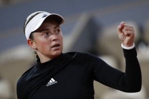 The Latest: Former Champ Ostapenko Reaches 3rd Round