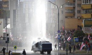 Over 100,000 Protest In Belarus For 9th Straight Sunday
