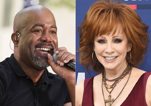 Reba Mcentire, Darius Rucker Take Over As Cma Awards Hosts