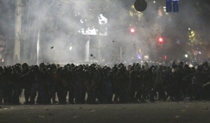 Protesters Erupt In Kyrgyzstan After Parliamentary Election