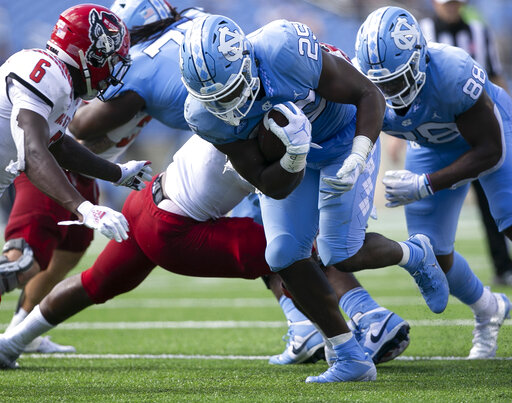 Williams, Carter Lead No. 14 Unc Past No. 23 Nc State 48 21