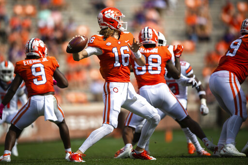 No. 1 Clemson Wakes Up Late To Beat Syracuse 47 21