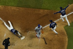 Dodgers Charged With 2nd Error On Wild G4 Play For Rays Win