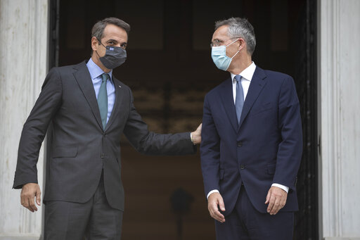 Greek Premier Meets With Nato Chief Over Tension With Turkey