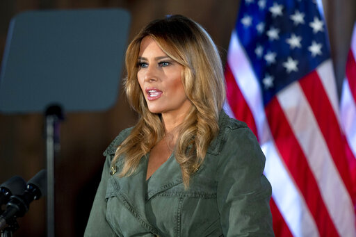 Melania Trump Slams Biden, Dems In First Solo Campaign Stop