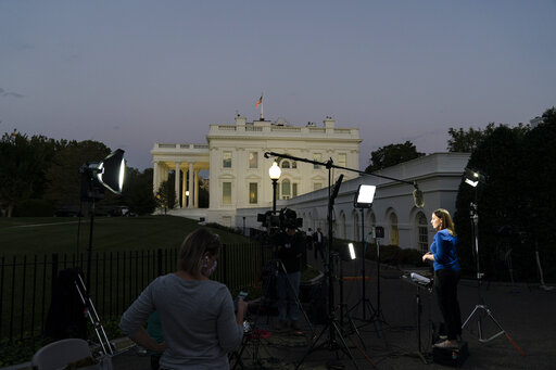 The Latest: Trump Refusing To Do A Virtual Debate With Biden