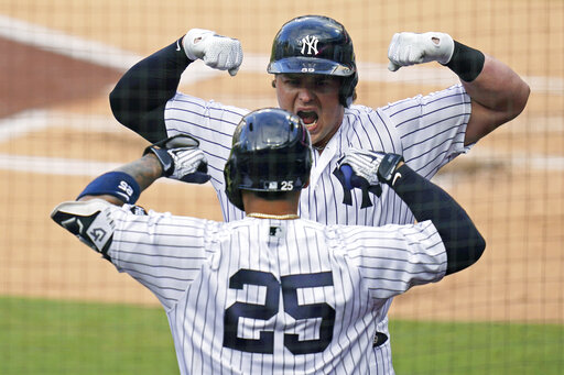 Voit, Torres Homer As Yankees Beat Rays 5 1 To Force Game 5