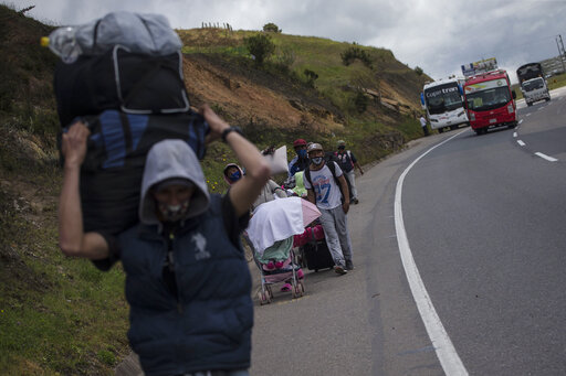 Venezuelans Once Again Fleeing On Foot As Troubles Mount