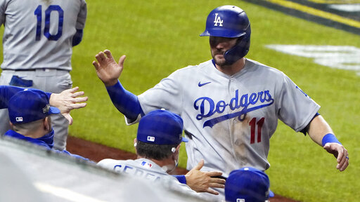 Mlb Best Dodgers To 14th Nlcs After 12 3 Win To Sweep Padres
