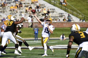 Mizzou’s Goal Line Stand Helps Beat No. 17 Lsu, 45 41