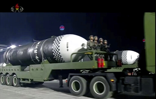 Skorea Worries About Missile Shown In Nkorea Military Parade