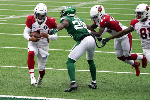 Murray Runs For Td, Throws Another, Cardinals Rip 0 5 Jets