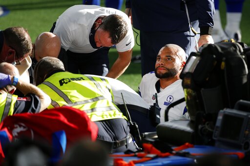 Prescott Has Gruesome Injury, Cowboys Rally To Beat Giants