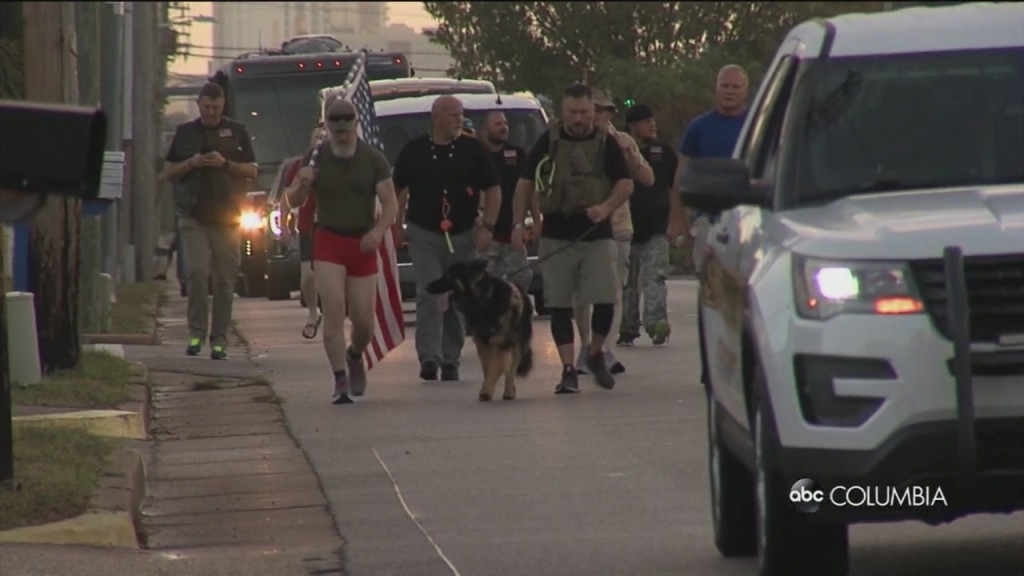 The ‘veterans Victory Walk’ Hits The Ground Tuesday Morning