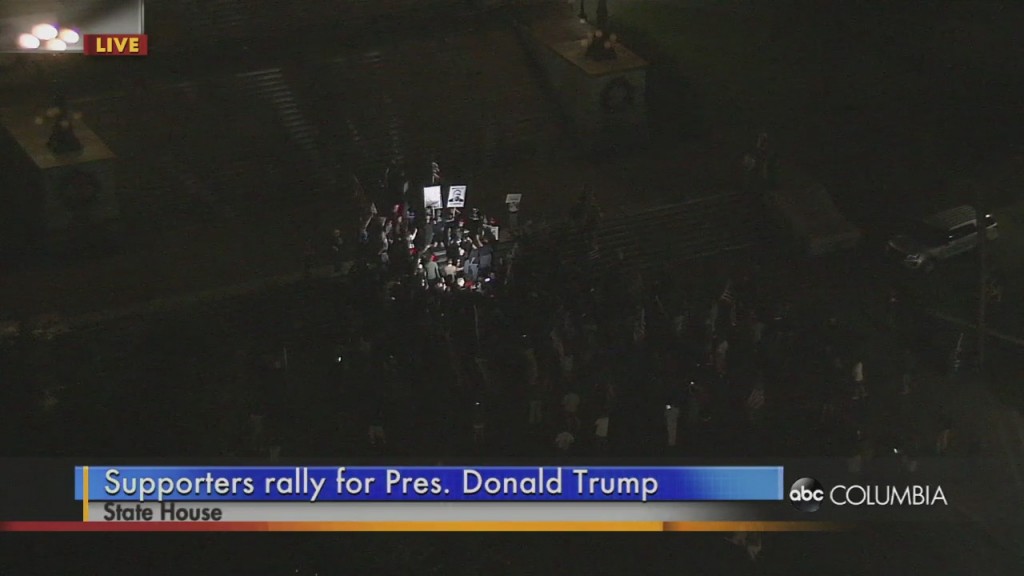 Trump Supporters Gather Outside Statehouse Demanding ‘four More Years’