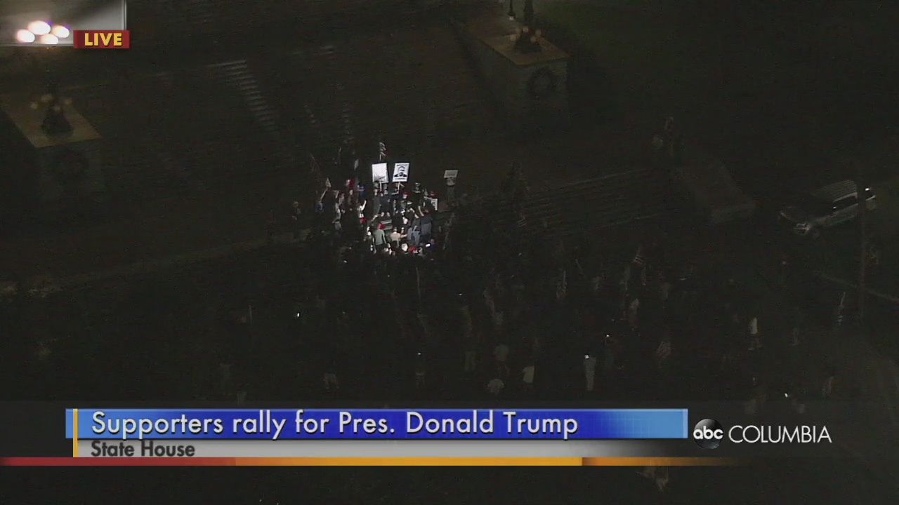 Trump Supporters Gather Outside Statehouse Demanding ‘four More Years’