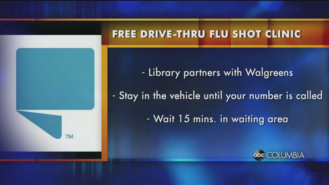 Richland County Library Partners With Walgreens To Host Drive Thru Flu Shot Clinic