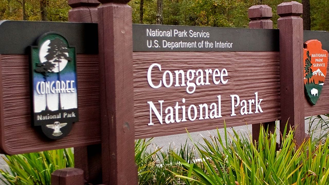 Congaree National Park Opening Visitor Center Auditorium Friday