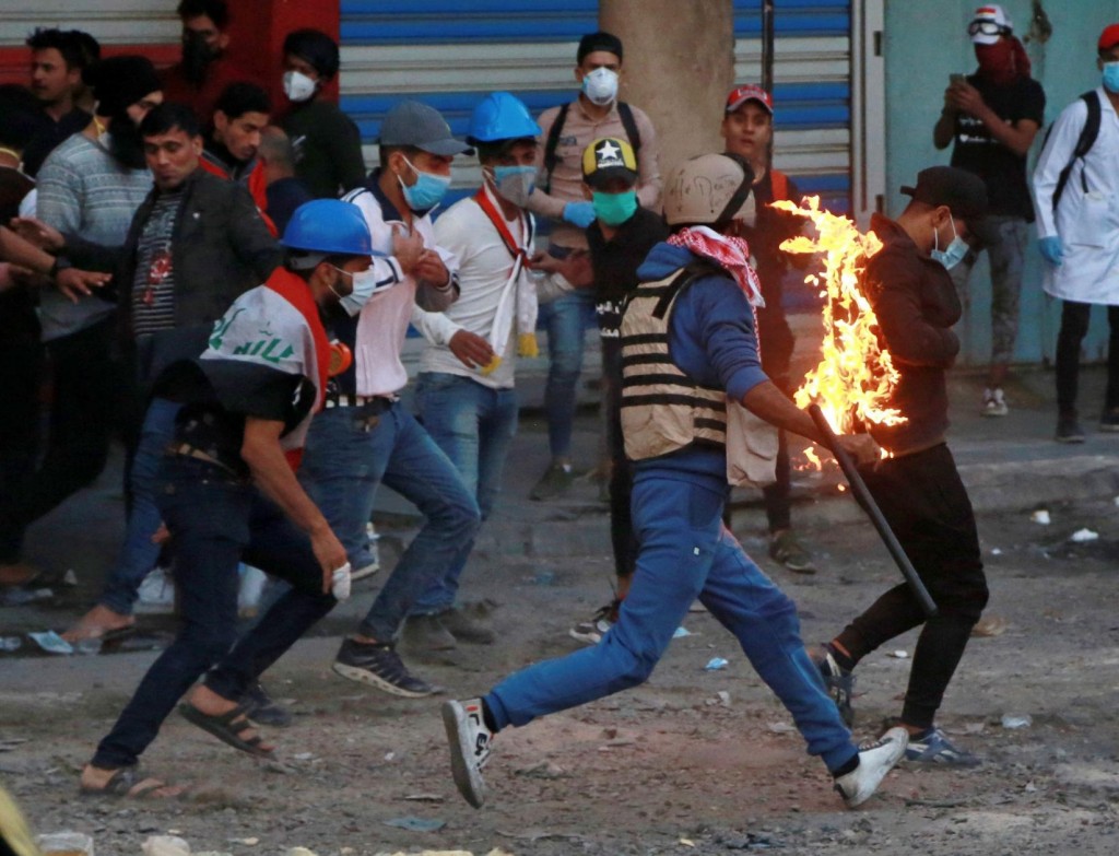 A Year Ago Today, In Pictures: Heavy Clashes Erupt In Baghdad And More Moments You May Remember