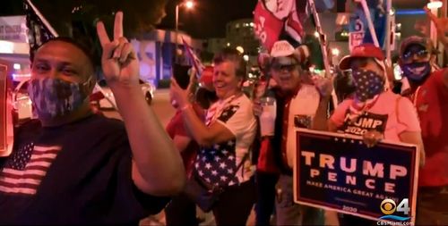 Trump Supporters Took To Streets Of Little Havana After Florida Win