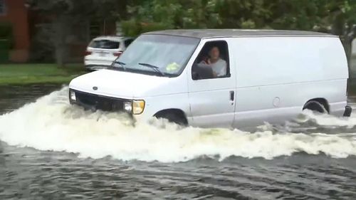 Neighborhood Looks More Like A Lake After Eta Passes Through