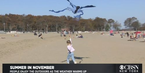 New Yorkers Revel In 75 Degree November Day