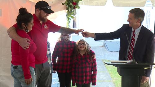 Veterans Gifted Mortgage Free Home