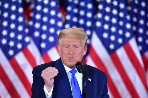 Trump Seeks To Delegitimize Vote Even As His Campaign Says Math Will Turn His Way