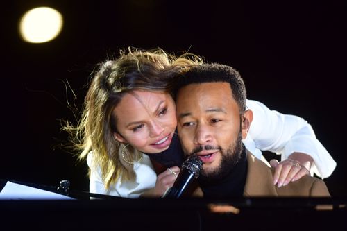 John Legend And Chrissy Teigen Give Their Kids An Early Lesson In Citizenship