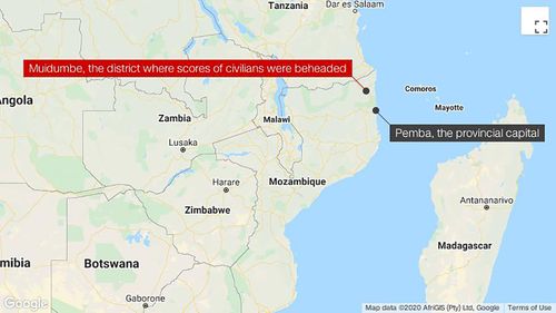 Scores Of Civilians Beheaded By Insurgents In Northern Mozambique, Witness Says