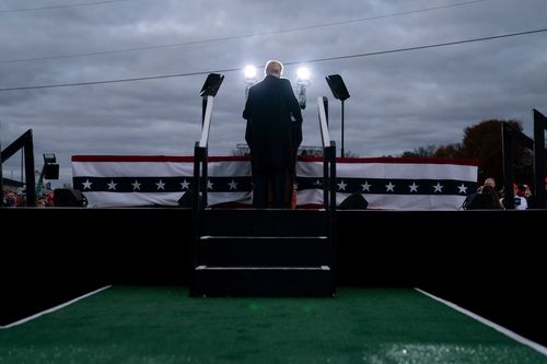 ‘it’s A Little Tough Out Here’: Trump Blitzes Must Win States With Perfected Rally Routine
