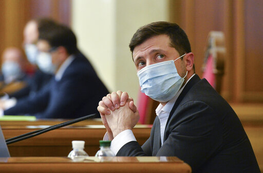 Ukraine’s President Tests Positive For Covid 19
