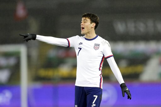 Reyna Follows Dad, Mom, Among 6 Debuts As Us Ties Wales 0 0