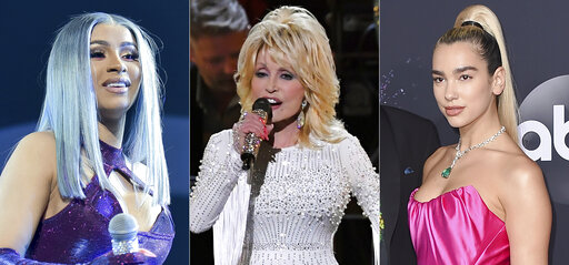 Cardi B, Dolly Parton, Dua Lipa To Be Honored By Billboard