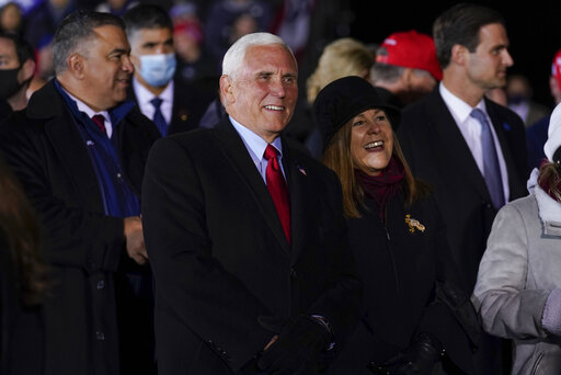The Latest: Mike Pence Heading To Florida Vacation Island