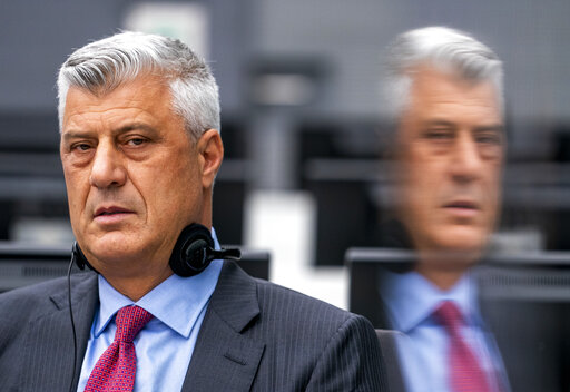 Ex Kosovo Leader Thaci Denies Charges At Hague Based Court