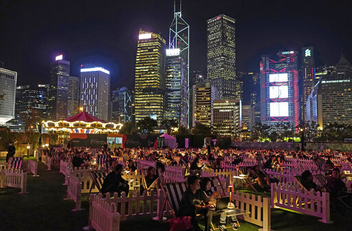 New Hong Kong Park Shows ‘jaws’ To Socially Distanced Crowd