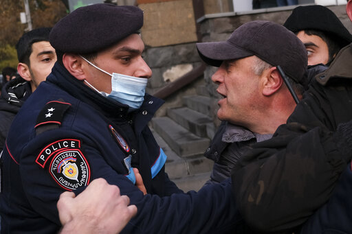 Protesters In Armenia Besiege Parliament, Demand Pm Resigns