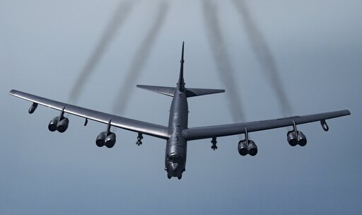 Us B 52h Bombers Fly To Middle East In Mission To Deter Iran