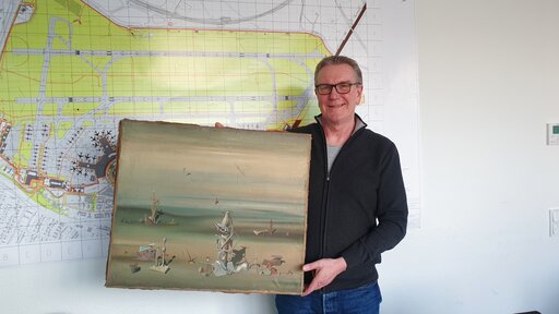 Precious Painting Lost At German Airport Found At Dumpster