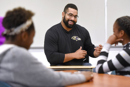 Former Nfl Player Urschel Sells Virtue Of Math To Youngsters