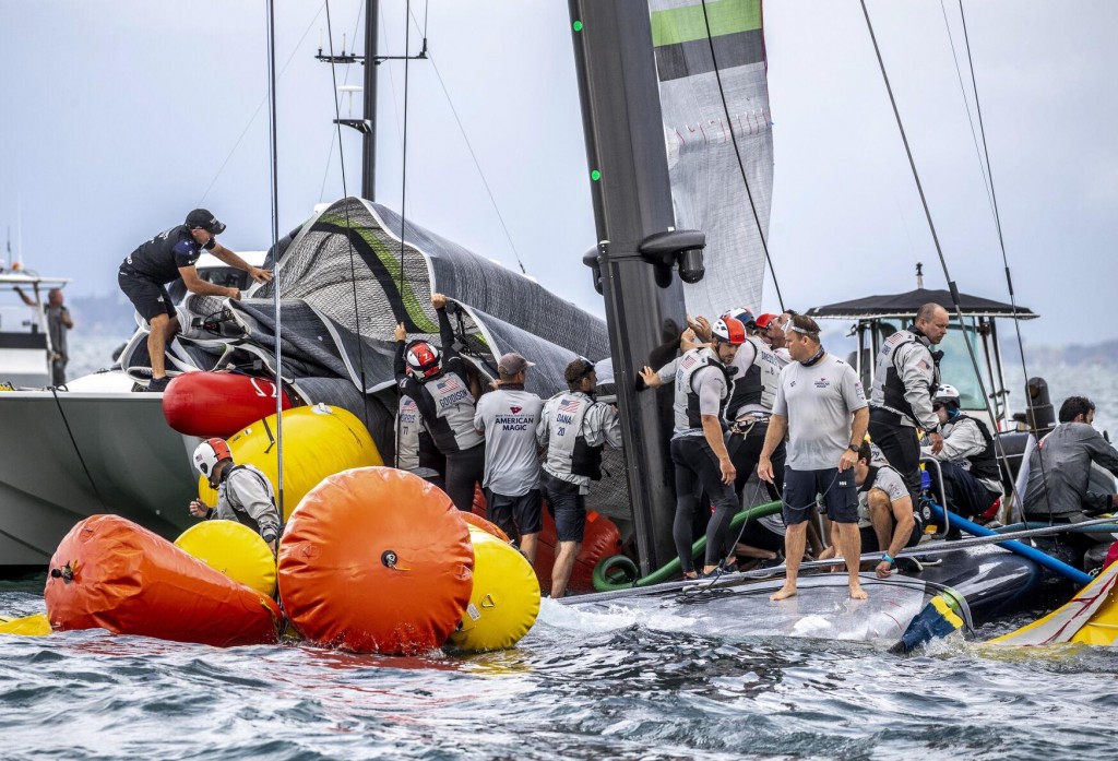 Us America’s Cup Challenger: Heart Still Beats After Capsize