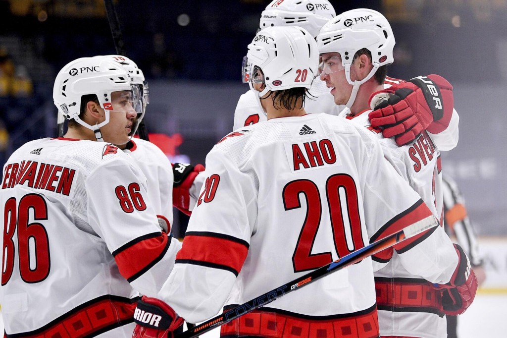 The Latest: Carolina Captain Jordan Staal Back At Practice