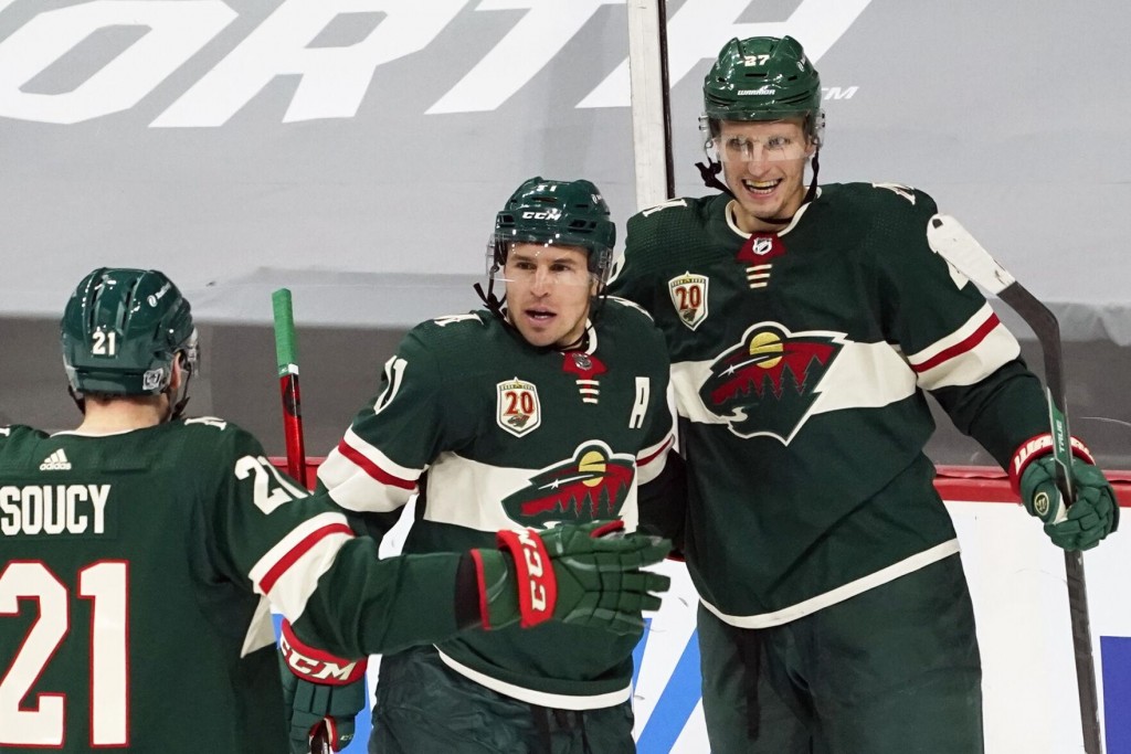 Parise Gets Winner For Wild In Home Opener Over Sharks, 4 1